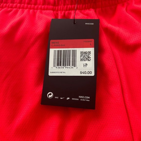 Nike Dri-Fit Training Shorts, Men’s large, New with Tags - Picture 5 of 7